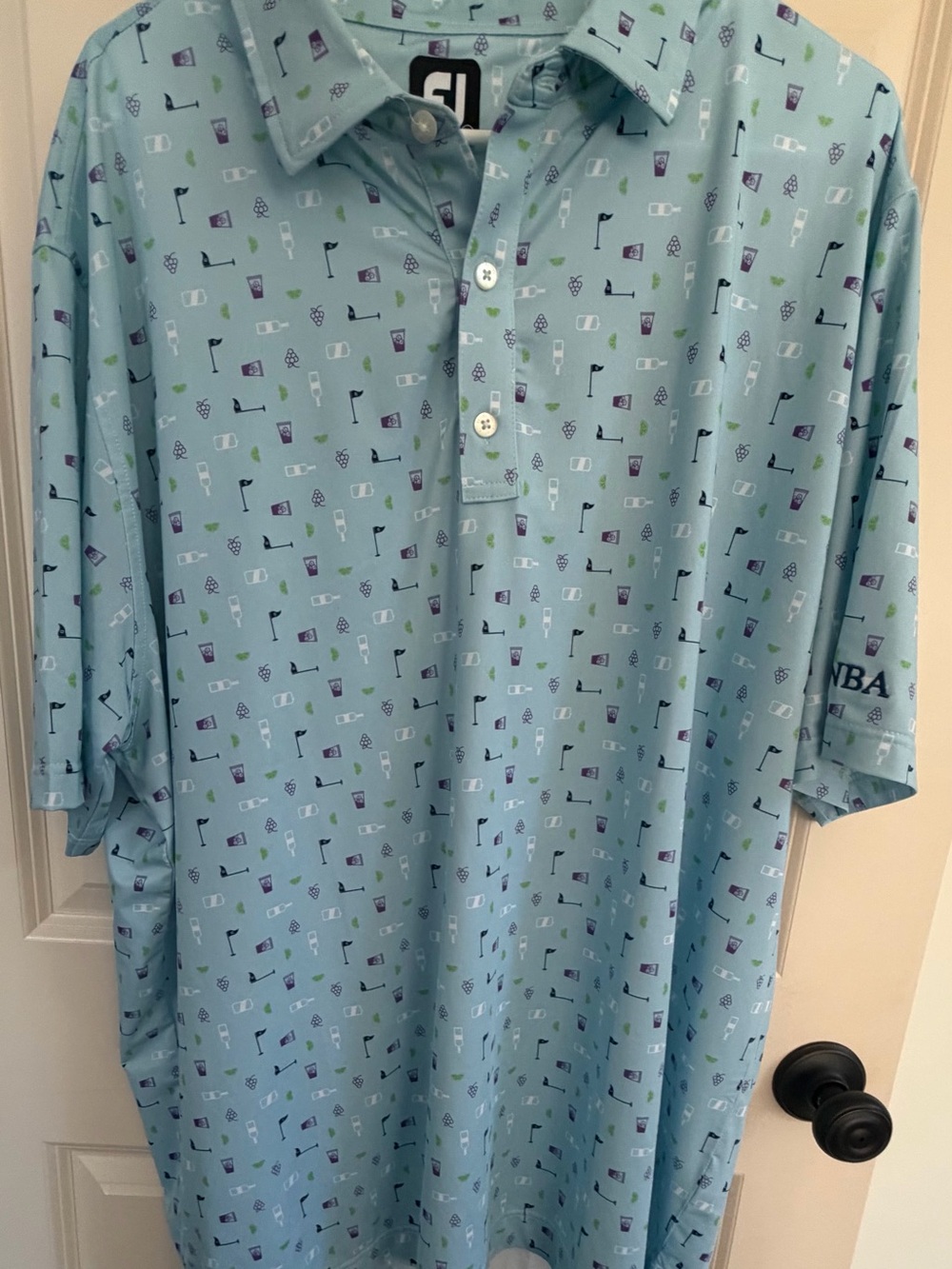 Footjoy FJ MENS xxl transfusions golf polo